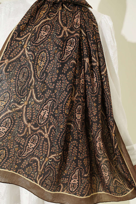 Bufanda Paisley Kraş En Modal Verde Camuflaje