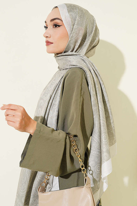 Paisley Motifli Soft Şal Nefti