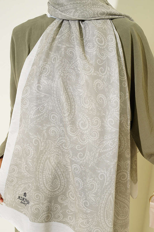 Paisley Motifli Soft Şal Nefti