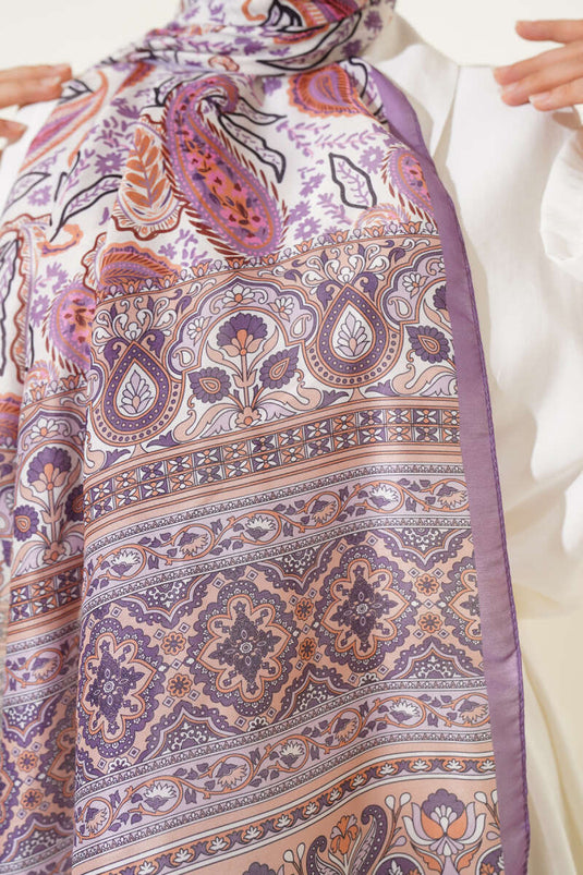 Paisley Dream Series Schal Flieder