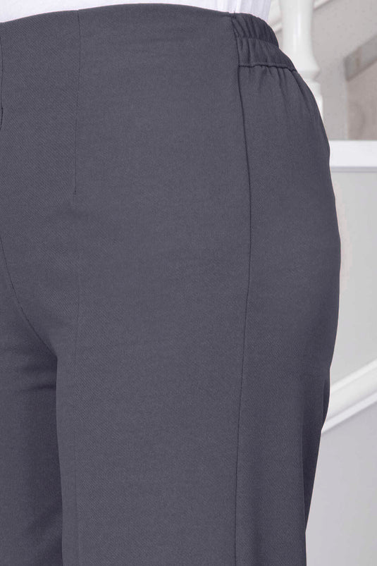 Palazzo Hijab Hose Grau