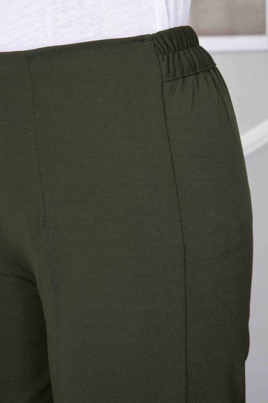 Palazzo-Hijab-Hose Khaki