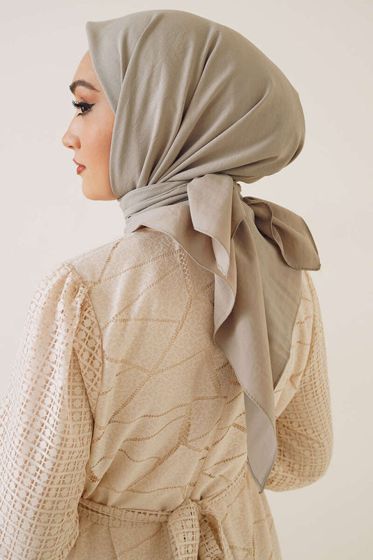 Pamuk Cazz Eşarp Taş