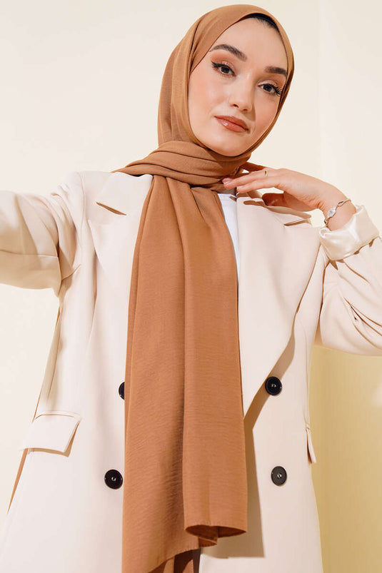 Châle en coton Cazz, série Soie, poil de chameau