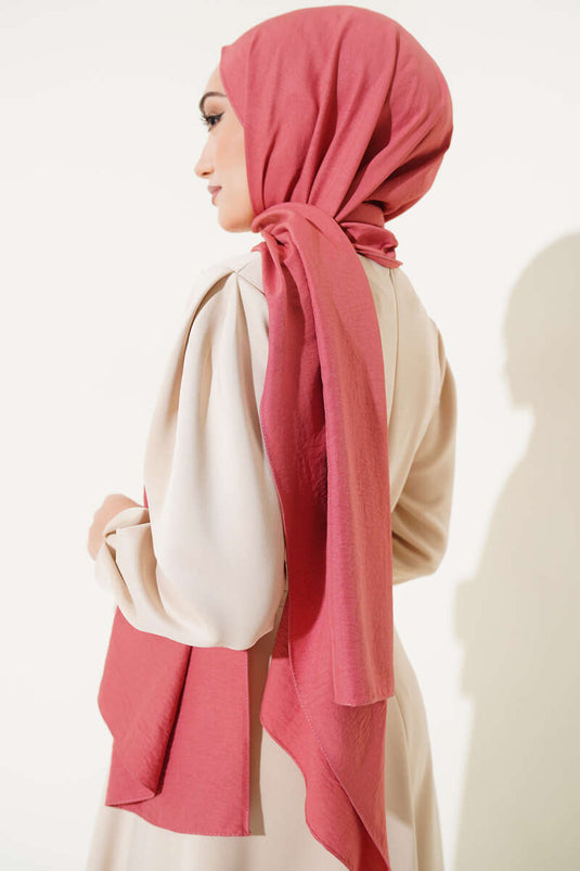 Silk Series Coral Pamuk Cazz Shawl