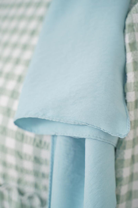 Pamuk Cazz Şal İpek Serisi Mint Yeşili