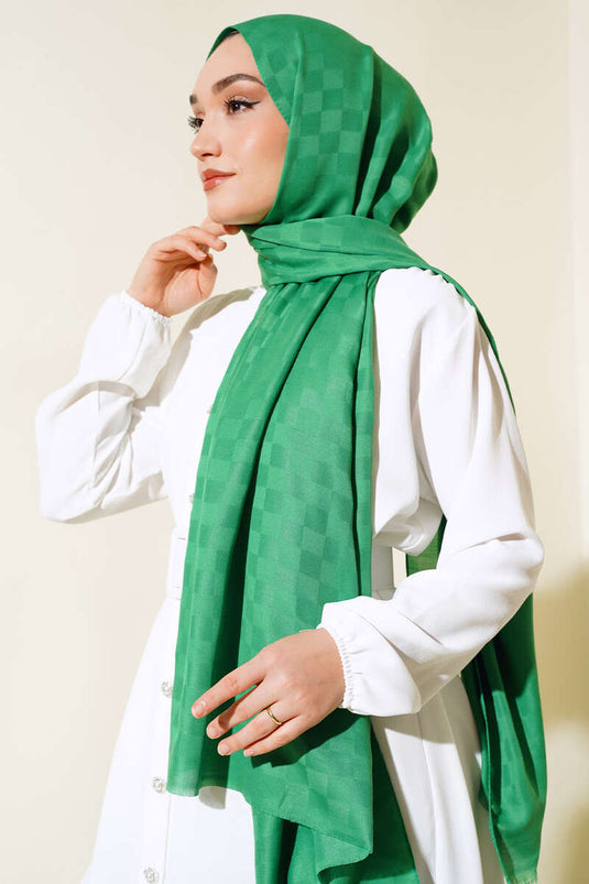 القطن المدقق نمط شال بينيتون