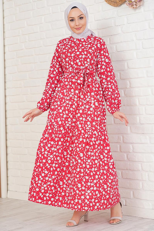 ديزي بريز فستان أحمر