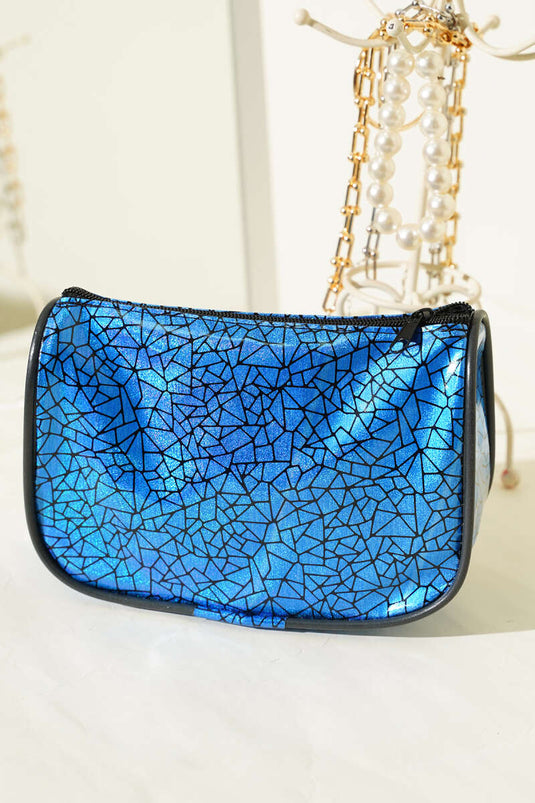 Bright Patterned Zippered Makeup Bag Assorted 2