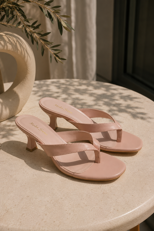 Pudra Zehensteg High Heels