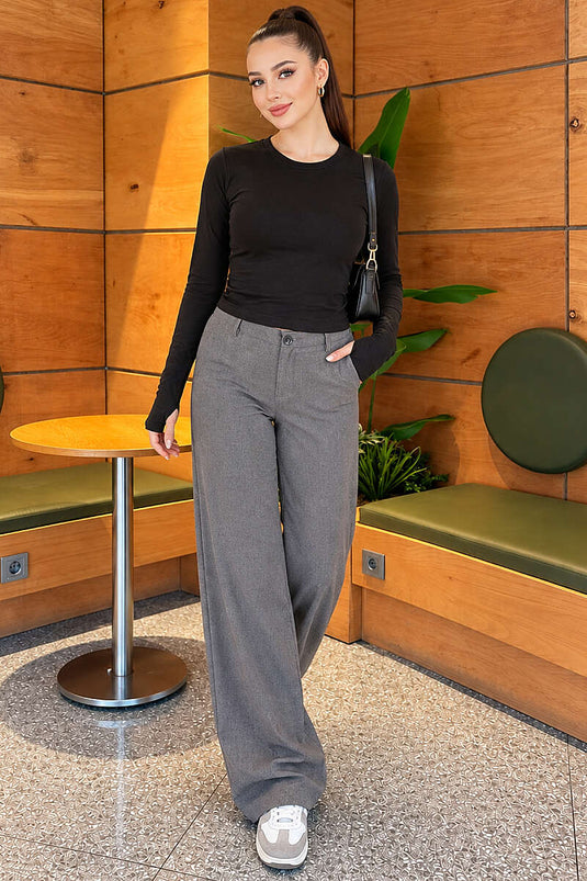 Parmak Geçirmeli Basic Body Siyah