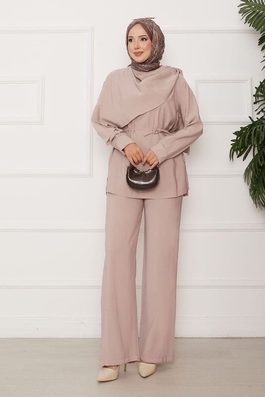 Costume deux pièces Cape Modal beige