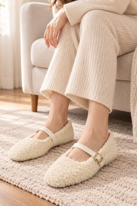 Peluş Babet Krem