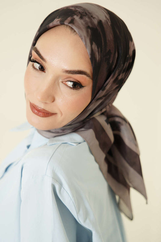 Five Pattern Lina Scarf Stone Gray