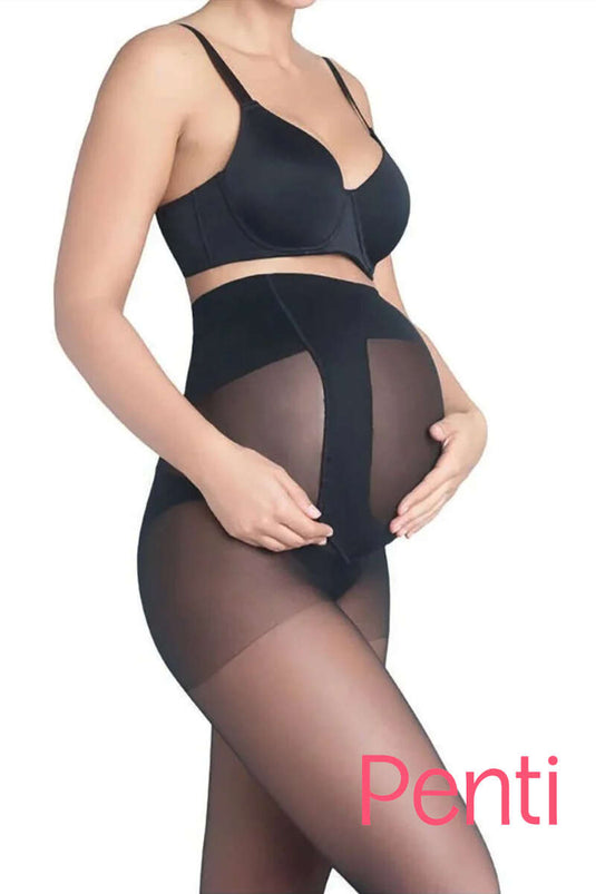 Collants de maternité Penti 9 mois et 10 jours, 500 unités, noirs