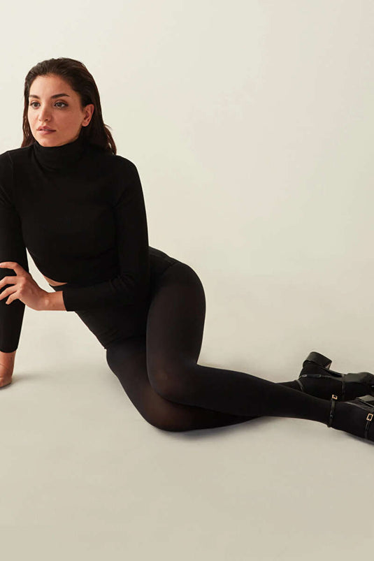 بنطال ضيق Penti Micro 80 Den 500 أسود