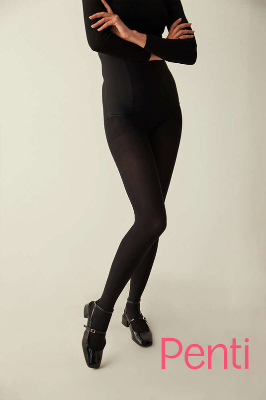 بنطال ضيق Penti Micro 80 Den 500 أسود