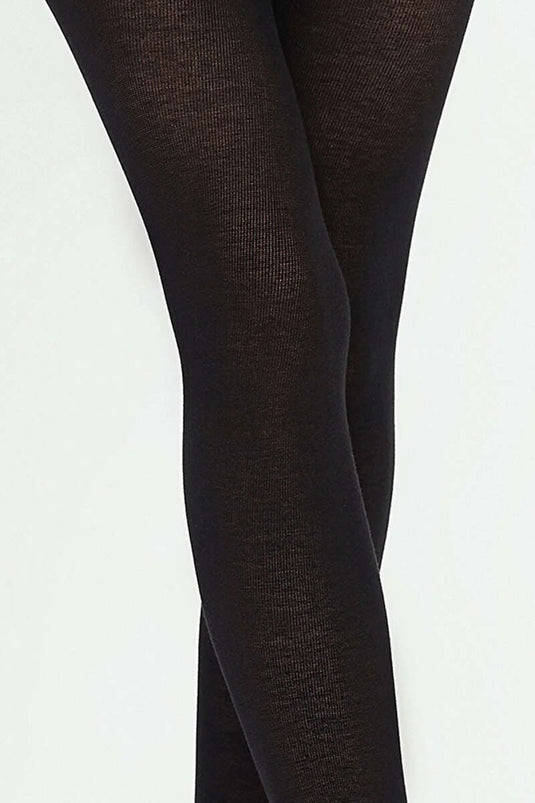 جوارب قطنية من بنتي 500 باللون الأسود