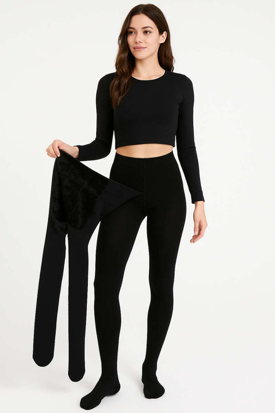 جوارب حرارية بنتي 500 سوداء