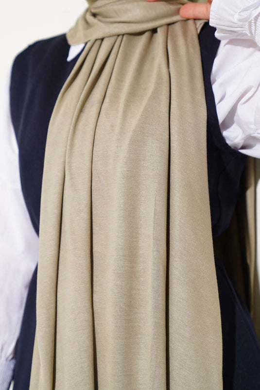 Châle peigné Camel - 42