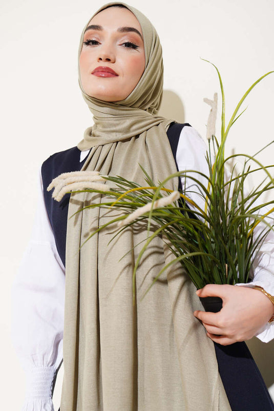 Châle peigné Camel - 42