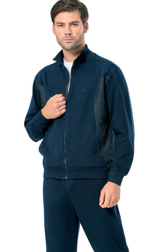 Pierre Cardin Herren Trainingsanzug Dunkelblau