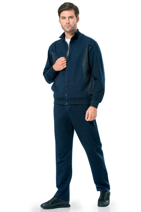 Pierre Cardin Herren Trainingsanzug Dunkelblau