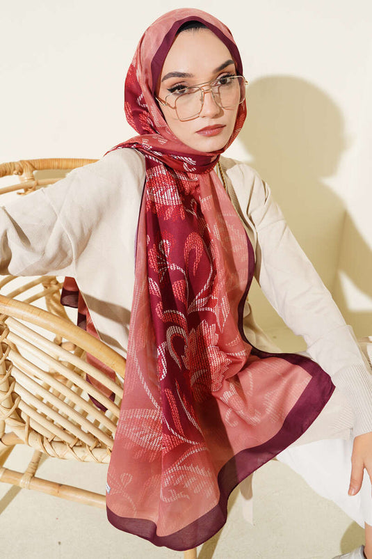 Carreau de châle à motif cachemire pixelisé