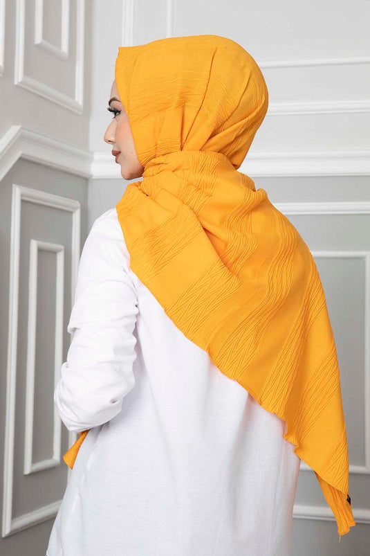 Piliseli Şal Açık Hardal