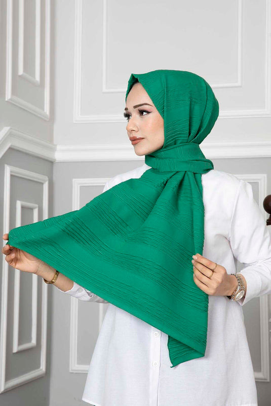 Piliseli Şal Çağla Yeşili