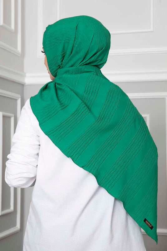 Piliseli Şal Çağla Yeşili