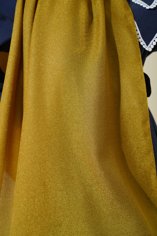 Pırıltı Soft Şal Yağ Yeşili