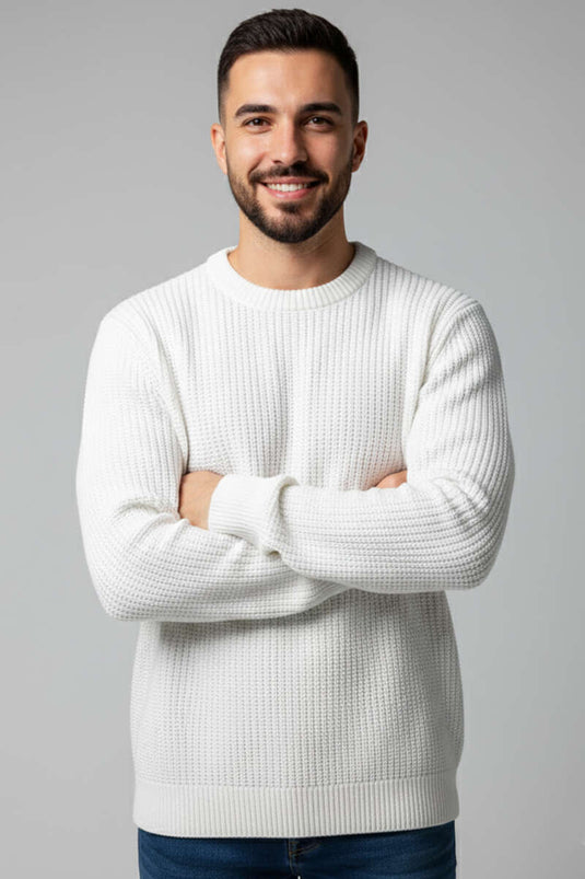 سترة رجالية من رايس ستيتش، لون بيج فاتح