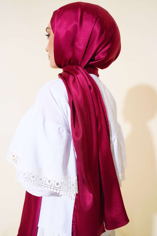 Châle de soirée Diamant Magenta