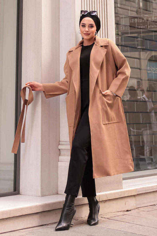 Manteau cousu sale en vison