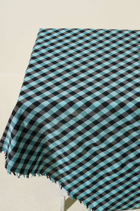 Couverture de pique-nique vichy menthe