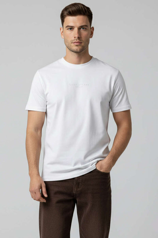 Quiet Dreams Printed T-shirt White