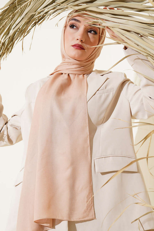 Rami Natural Shawl Latte -158