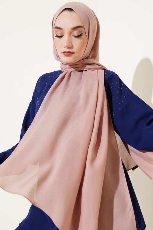 Rami Natural Shawl Milchkaffee -93