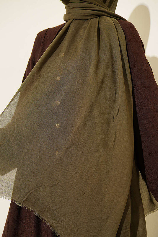 Rami Tencel Scarf Khaki