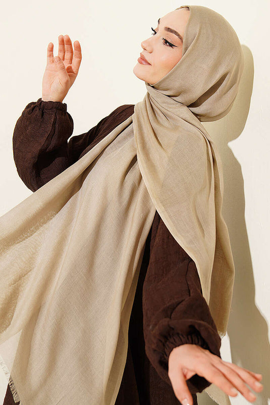 Rami Tencel Scarf in Olive Green