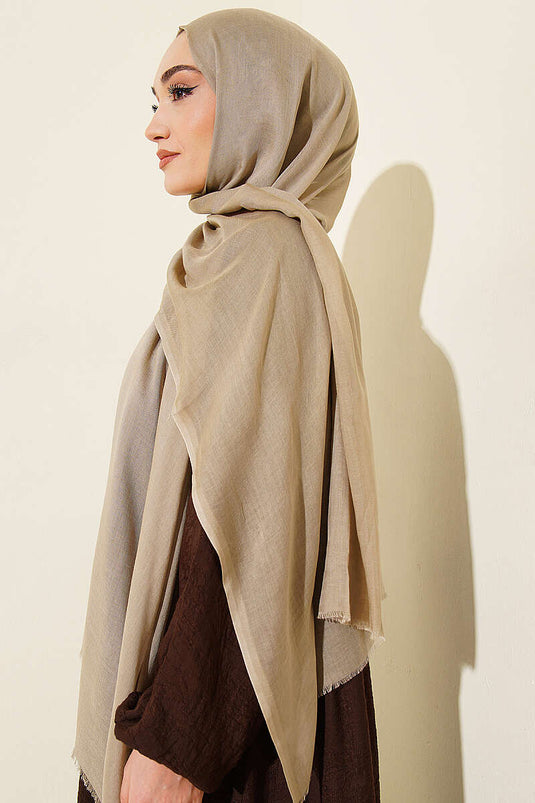 Rami Tencel Scarf in Olive Green