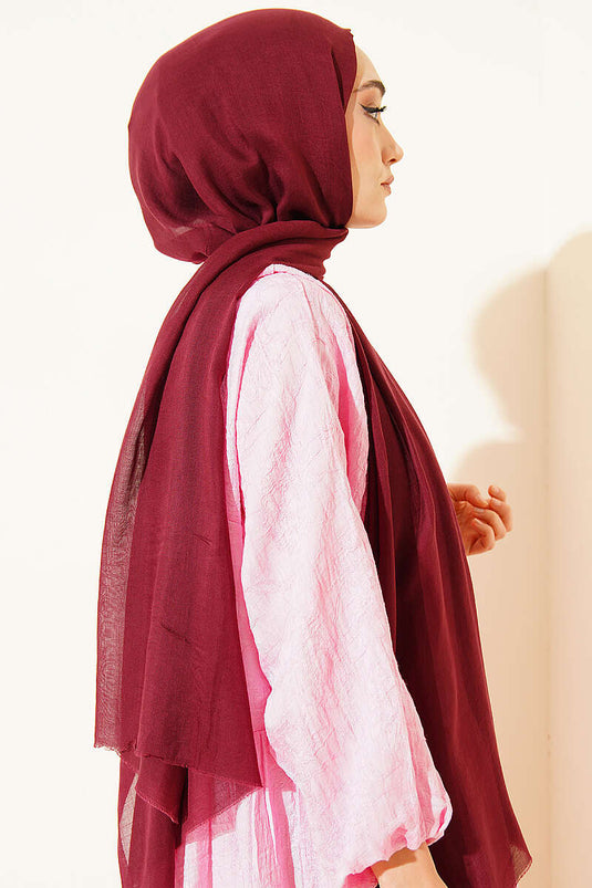 Rami Tencel Scarf Cherry