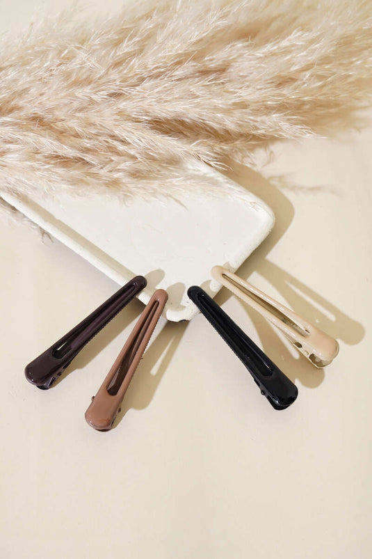 Colorful 4-Piece Dart Buckle Assortment