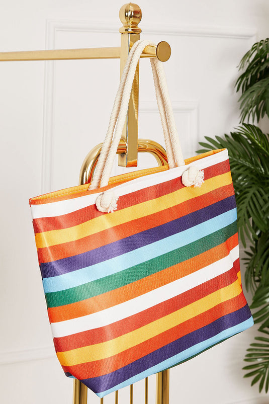 Renkli Plaj Çantası -11