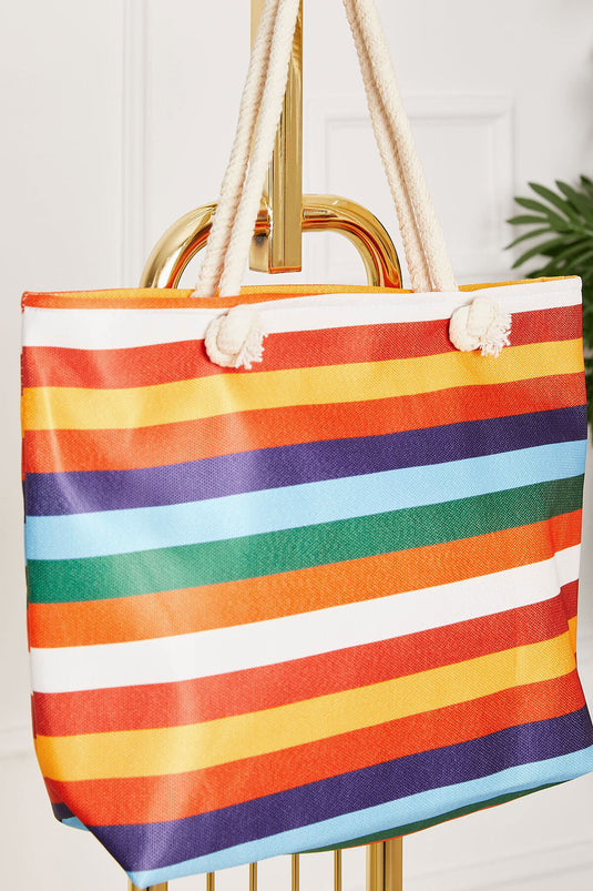 Renkli Plaj Çantası -11