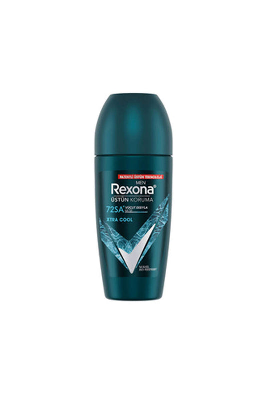 Deodorante Roll-On Rexona Men Extra Cool 72 Ore Attivato Dal Calore Corporeo 50 Ml