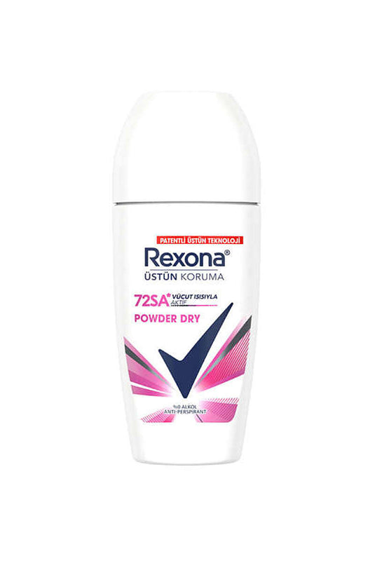 Rexona Powder Dry 72H Body Protection Roll-On 50ml For Women