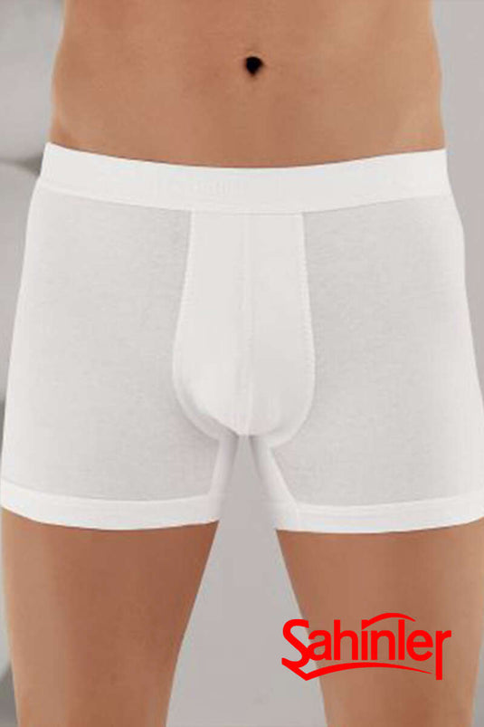 Şahinler Lycra Men's Boxer White