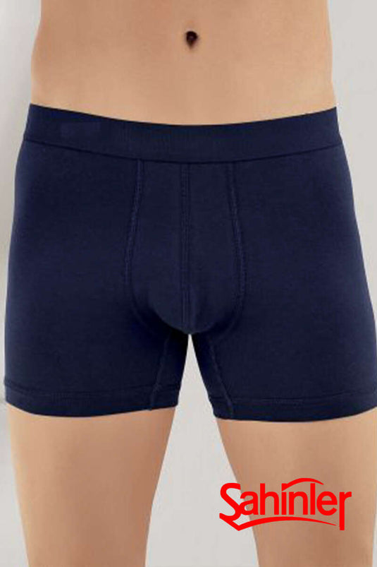 Şahinler Lycra Men's Boxer Navy Blue
